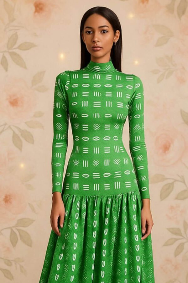 Abimbola Mesh Dress - Image 2