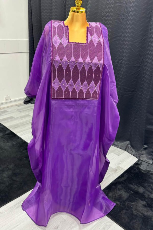 Risikat Chiffon Kaftan - Image 2