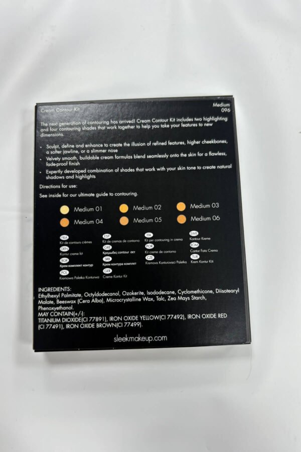 Sleek Cream Contour Kit Medium - Image 3